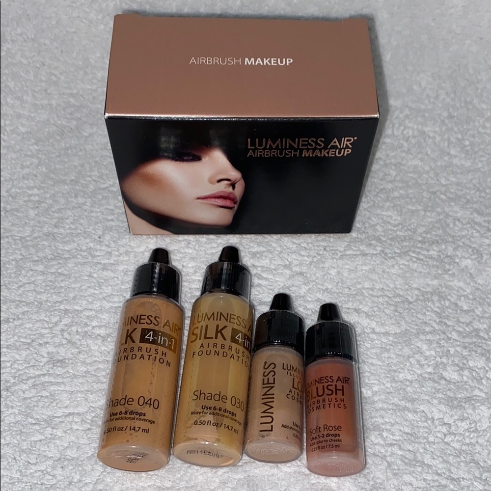 Luminess Air Airbrush Makeup 4 in 1 Silk Enhanced N-Medium Sealed New